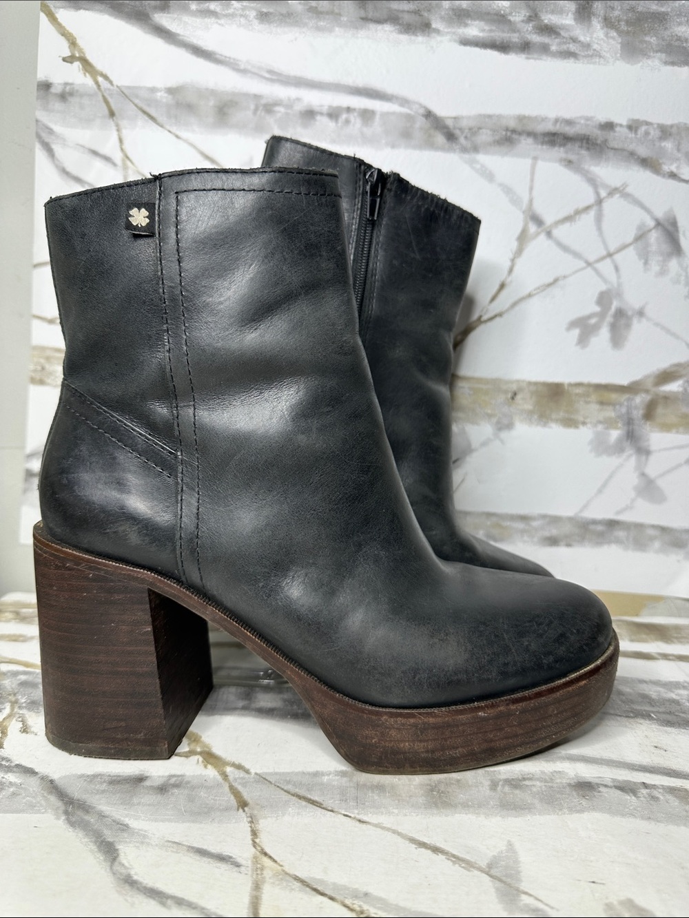 Lucky Brand Oxina Ankle Campus Boots